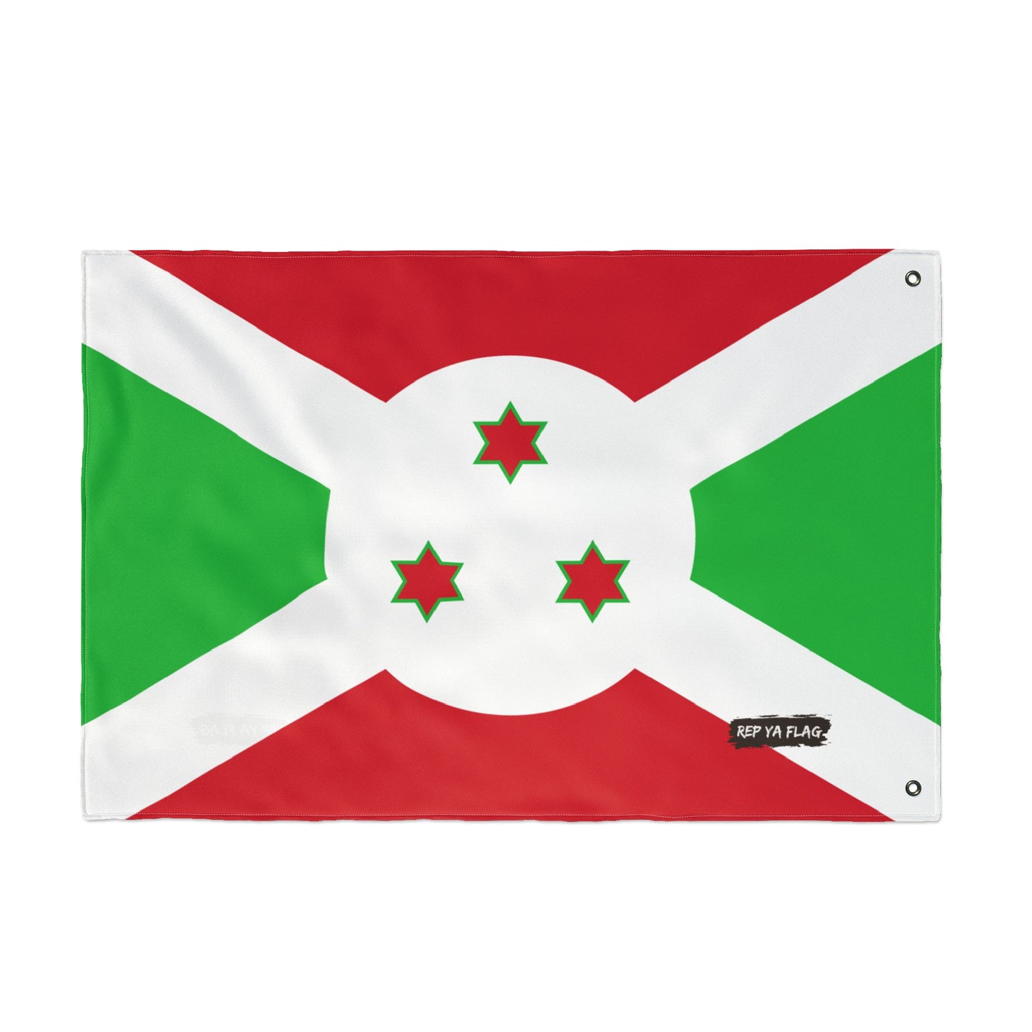 Burundi Flag Garden Banner | Double Sided Outdoor Flag | Rep Ya Flag